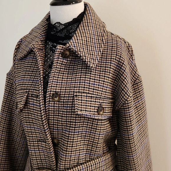 NWT || VERO MODA || wool shacket/jacket - Picture 2 of 7